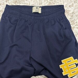 Eric Emanuel Navy Blue Athletic Shorts